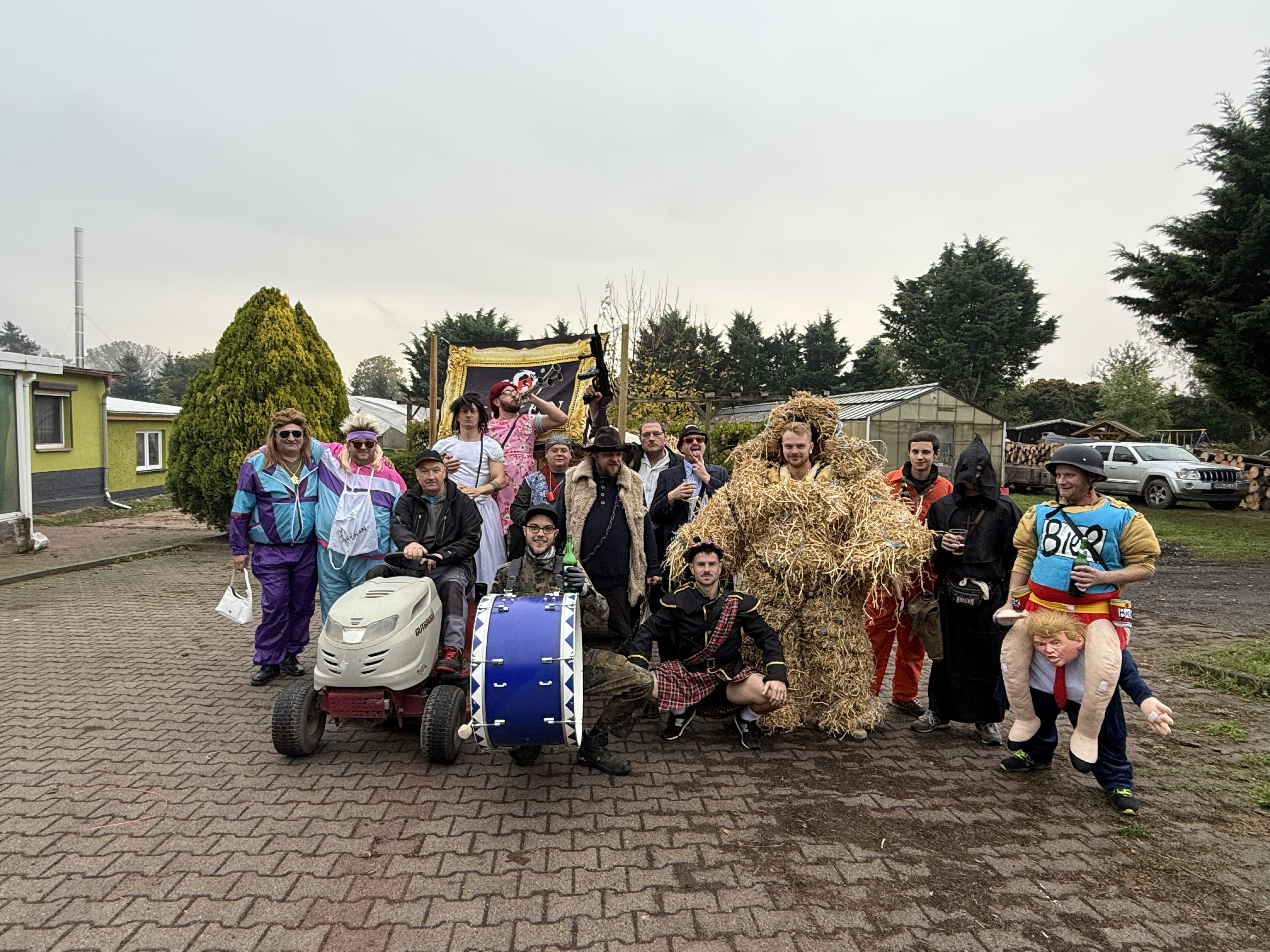 Gruppenbild des Kirmesvereins